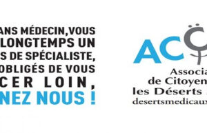 MON SOUTIEN POUR L'ASSOCIATION DE CITOYENS CONTRE LES DÉSERTS MÉDICAUX