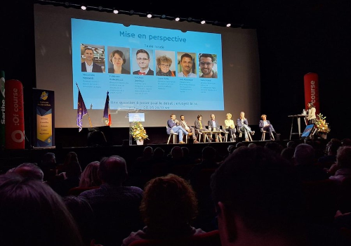 Notre présidente a participé à une table ronde au congrès de l’association des Maires de France